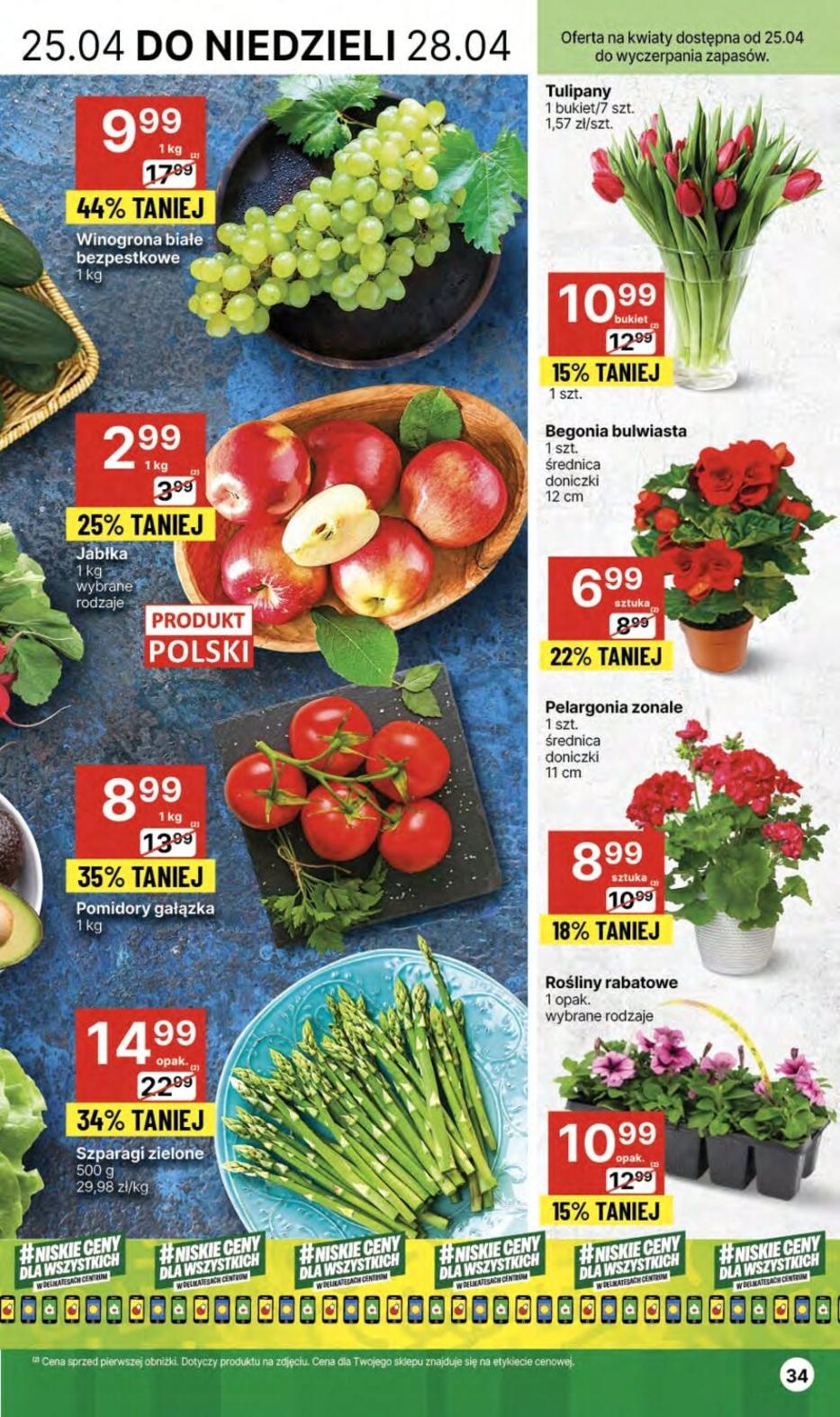 Gazetka promocyjna Delikatesy Centrum str. 34