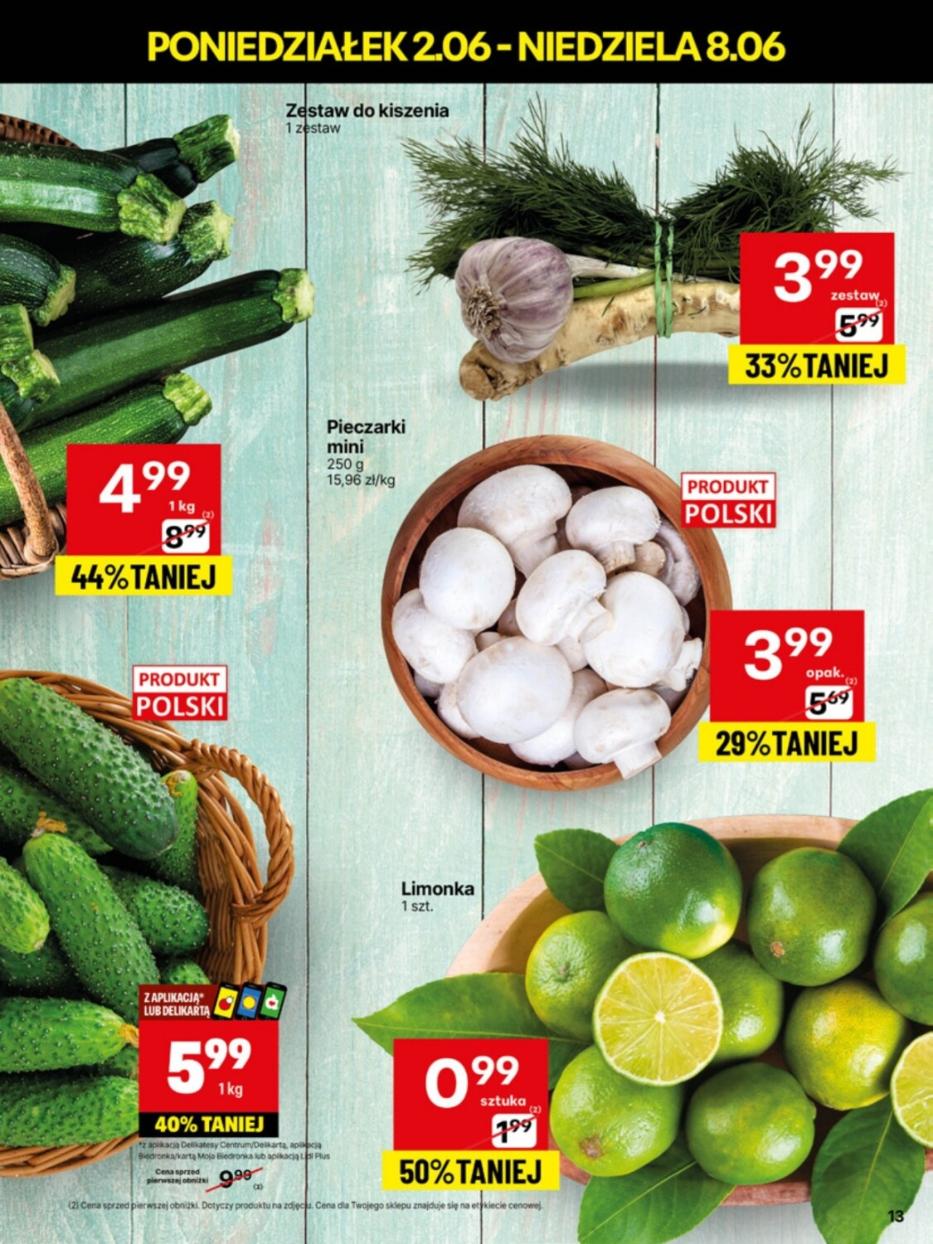 Gazetka promocyjna Delikatesy Centrum str. 13