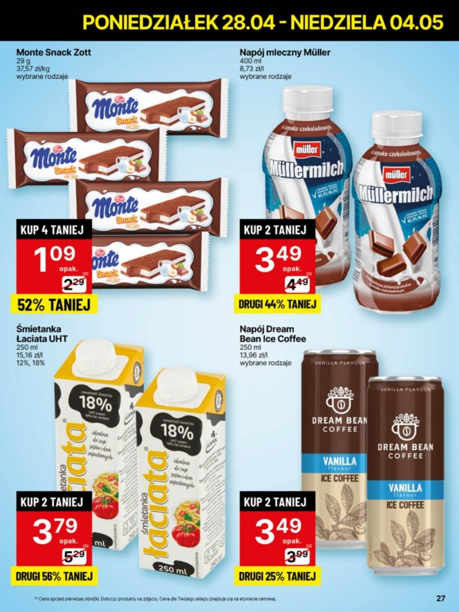 Gazetka promocyjna Delikatesy Centrum str. 27