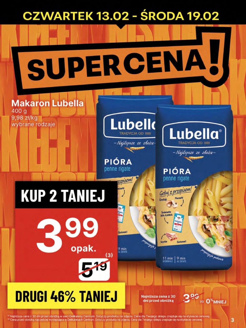 Gazetka promocyjna Delikatesy Centrum str. 3