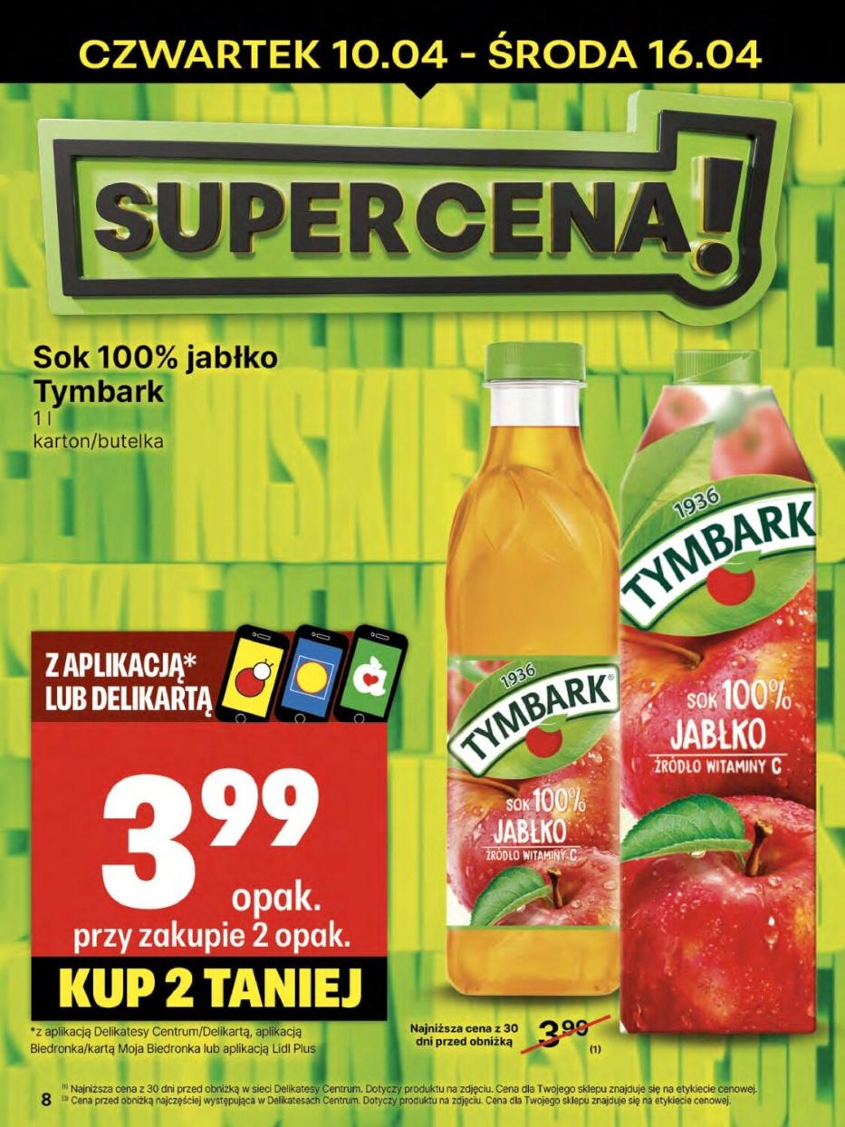 Gazetka promocyjna Delikatesy Centrum str. 8