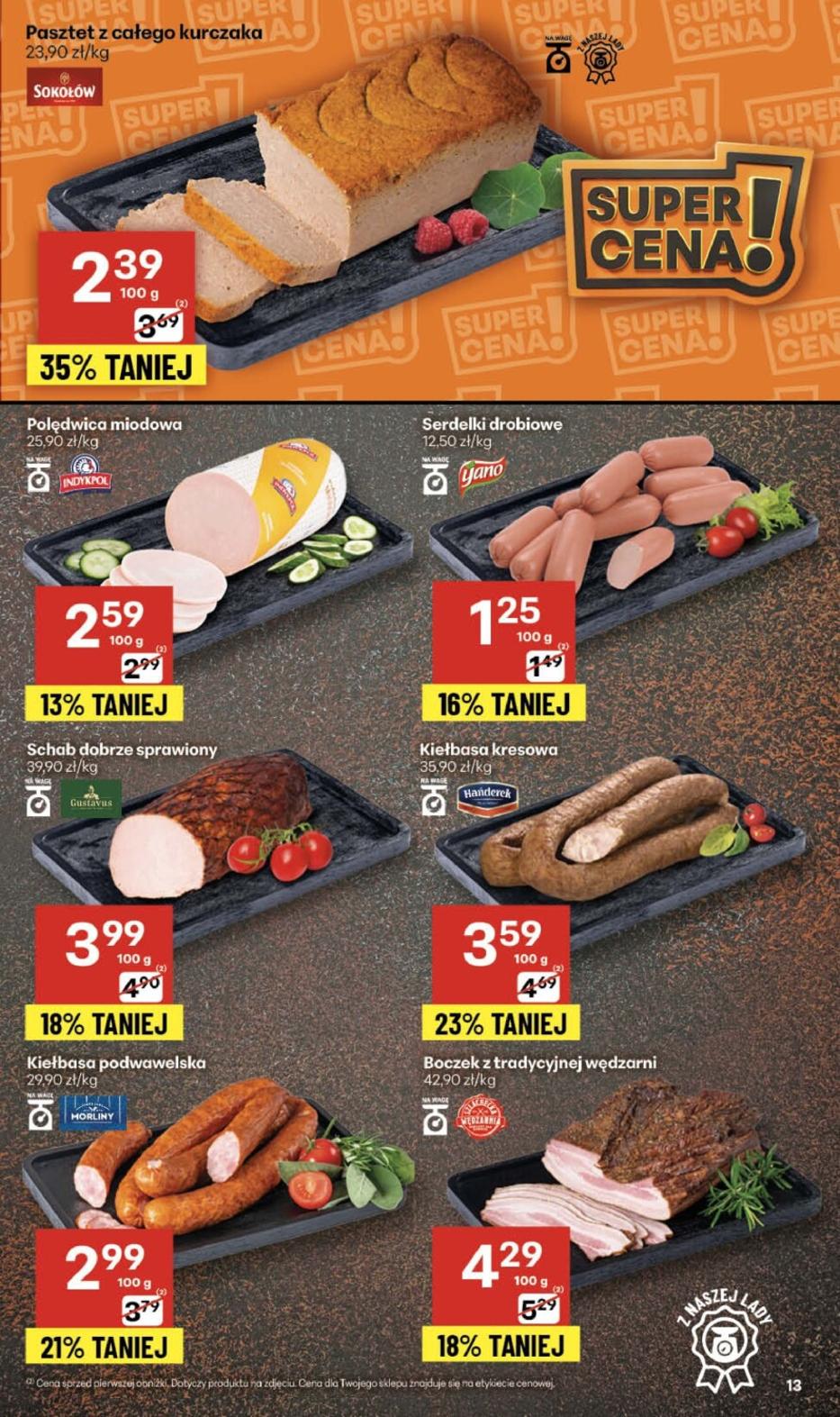 Gazetka promocyjna Delikatesy Centrum str. 13