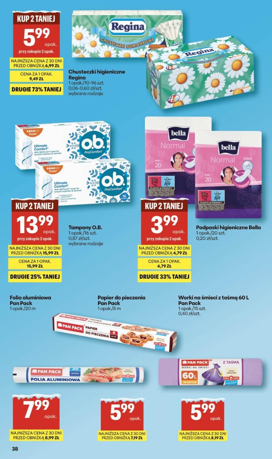 Gazetka promocyjna Delikatesy Centrum str. 38