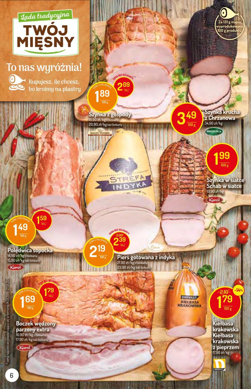 Gazetka promocyjna Delikatesy Centrum str. 6