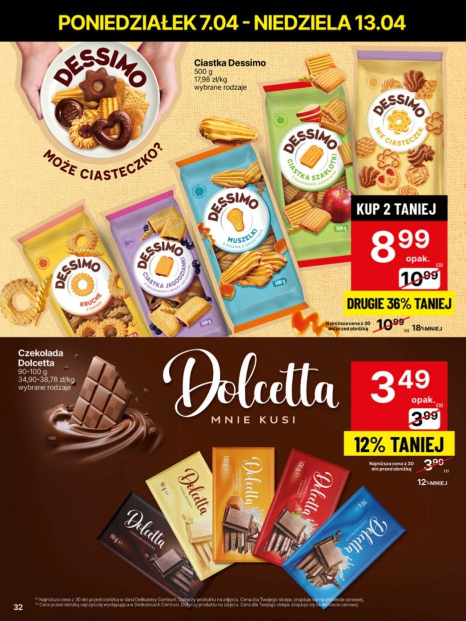 Gazetka promocyjna Delikatesy Centrum str. 32