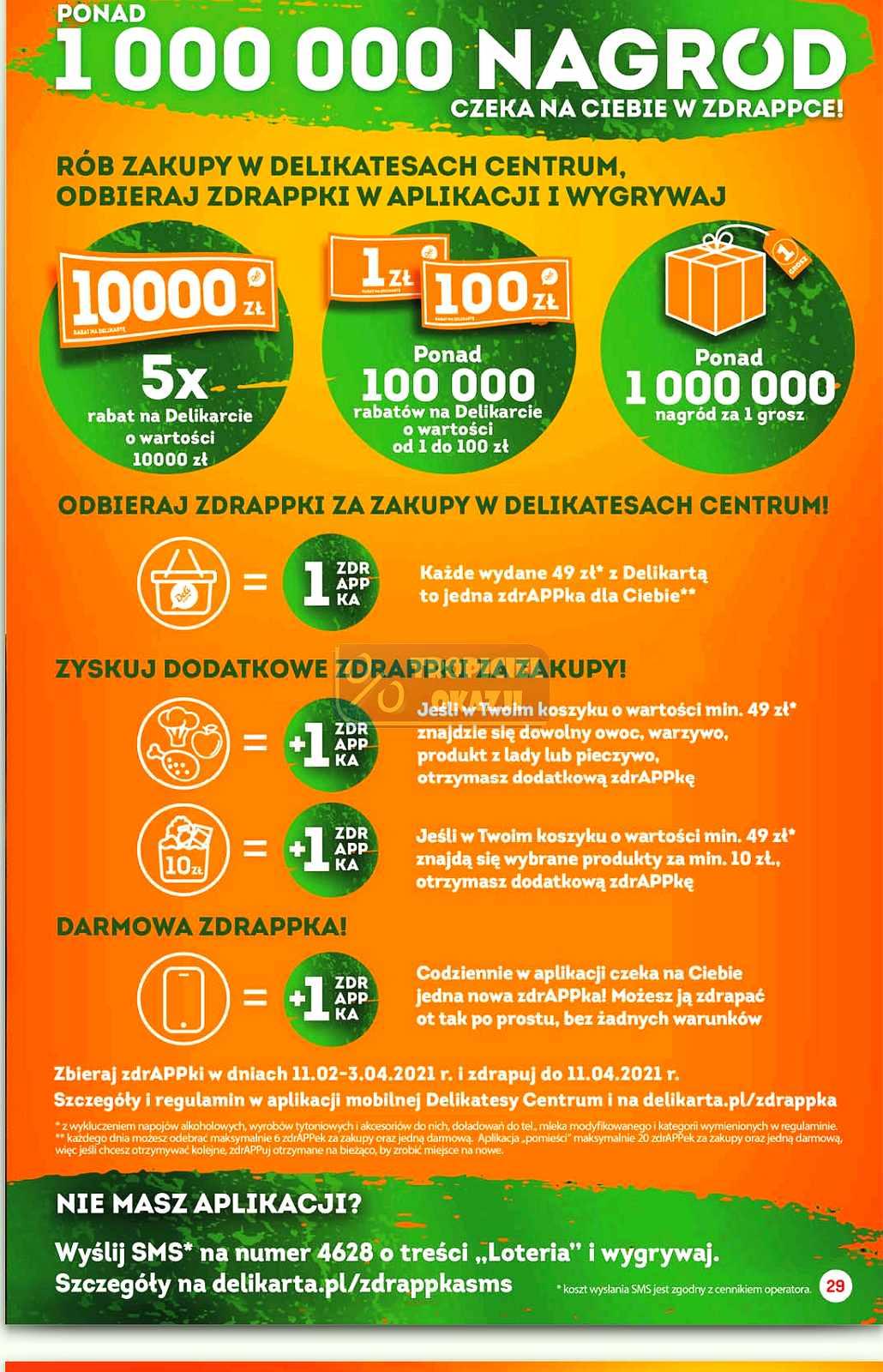 Gazetka promocyjna Delikatesy Centrum str. 29