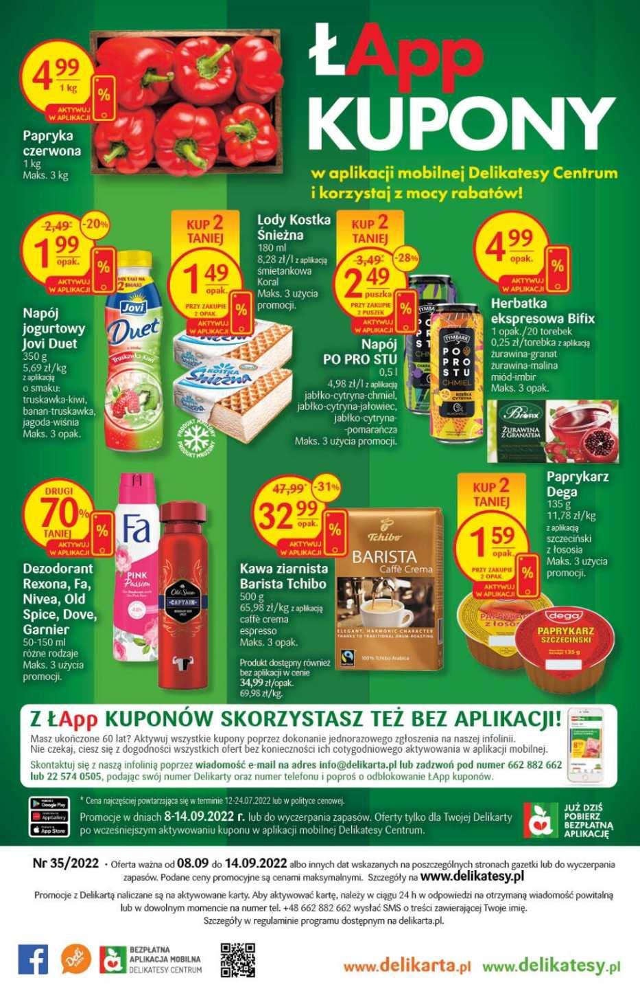 Gazetka promocyjna Delikatesy Centrum str. 32