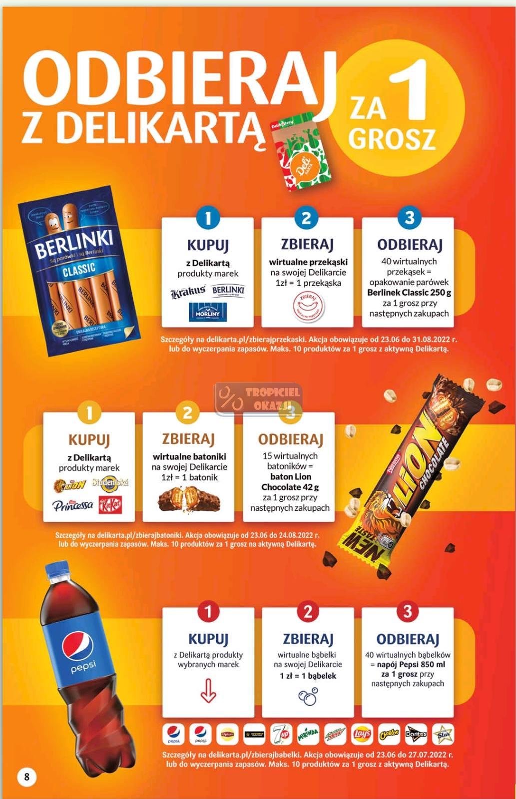 Gazetka promocyjna Delikatesy Centrum str. 8