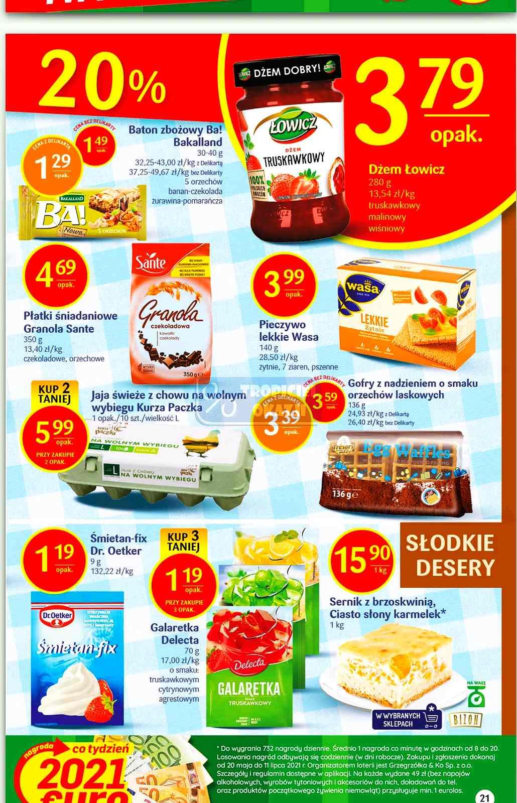 Gazetka promocyjna Delikatesy Centrum str. 21