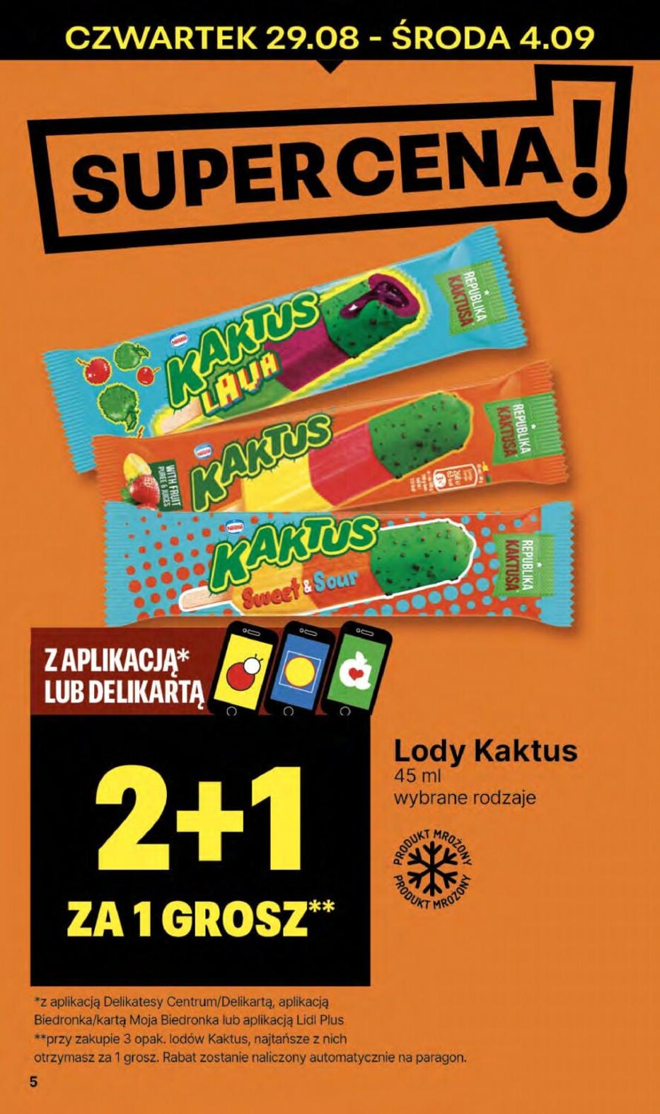 Gazetka promocyjna Delikatesy Centrum str. 5