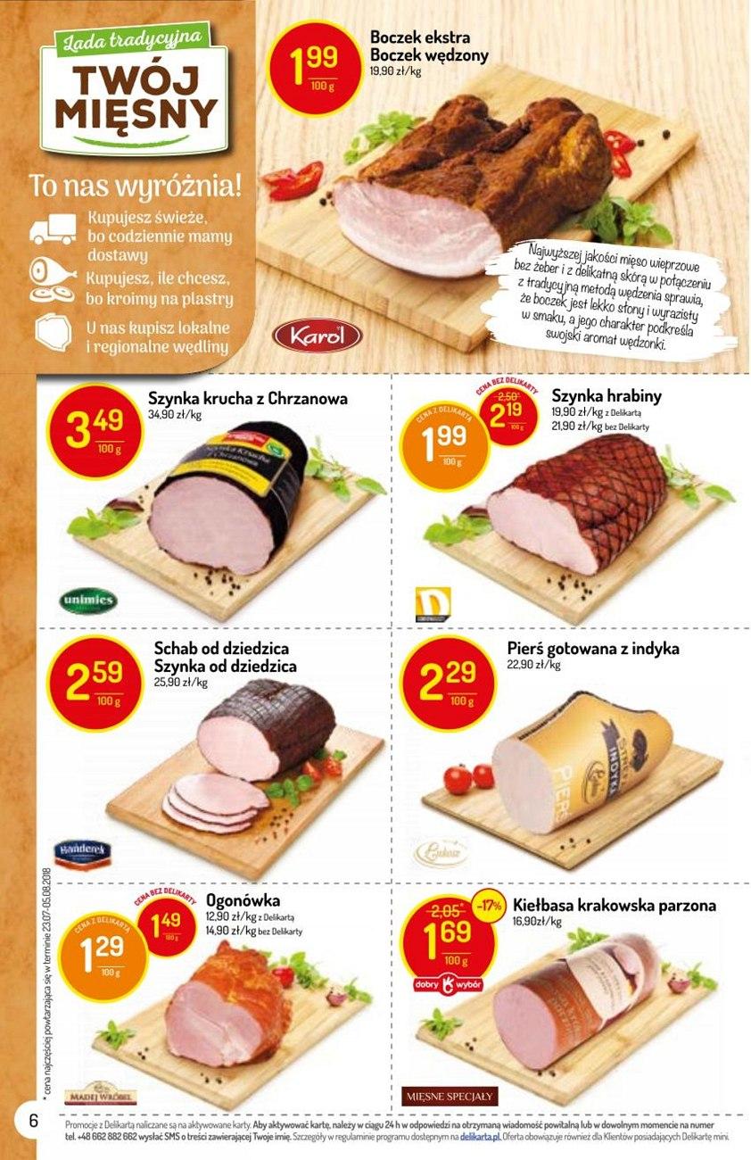Gazetka promocyjna Delikatesy Centrum str. 6