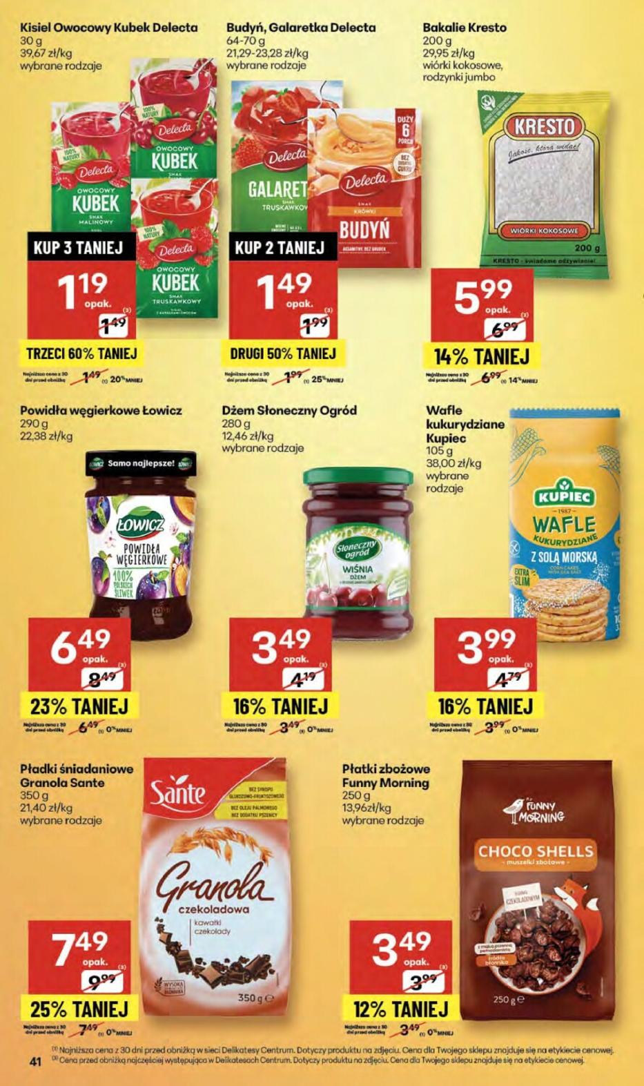 Gazetka promocyjna Delikatesy Centrum str. 41