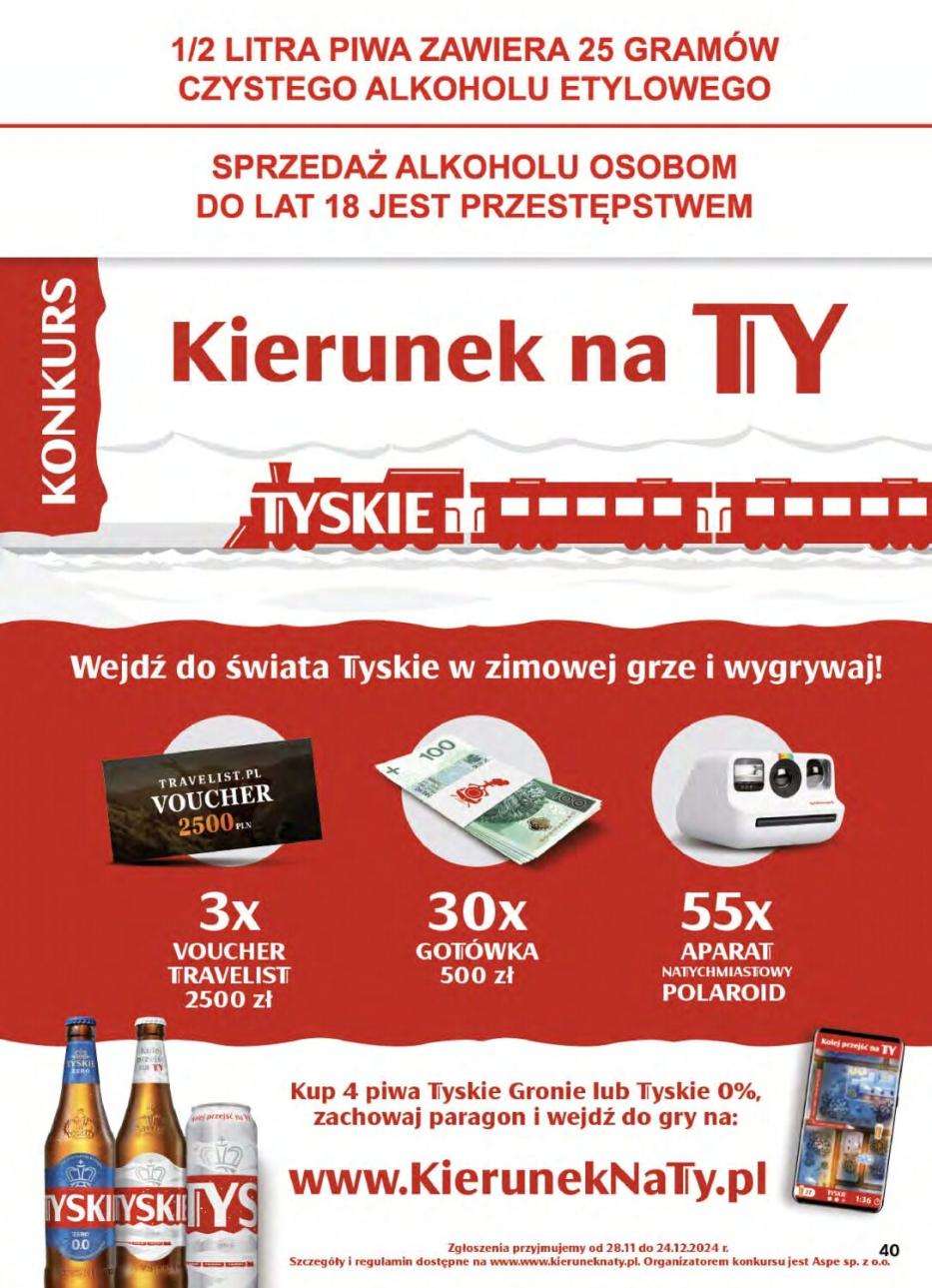 Gazetka promocyjna Delikatesy Centrum str. 40