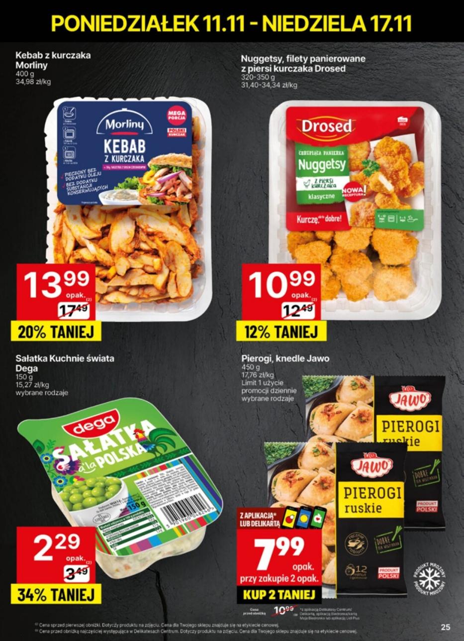 Gazetka promocyjna Delikatesy Centrum str. 25