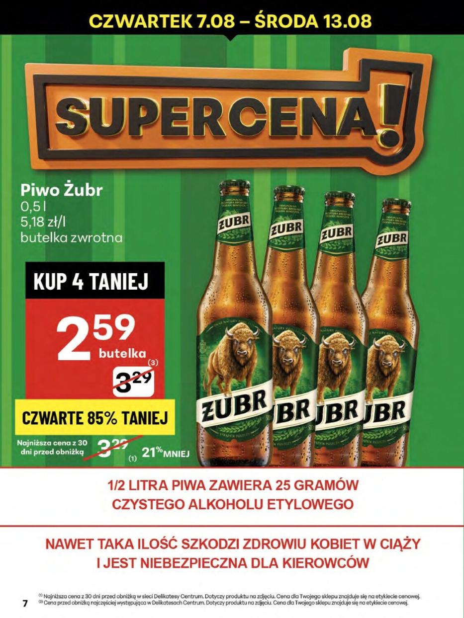 Gazetka promocyjna Delikatesy Centrum str. 7