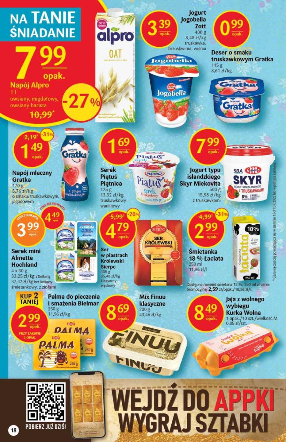 Gazetka promocyjna Delikatesy Centrum str. 18