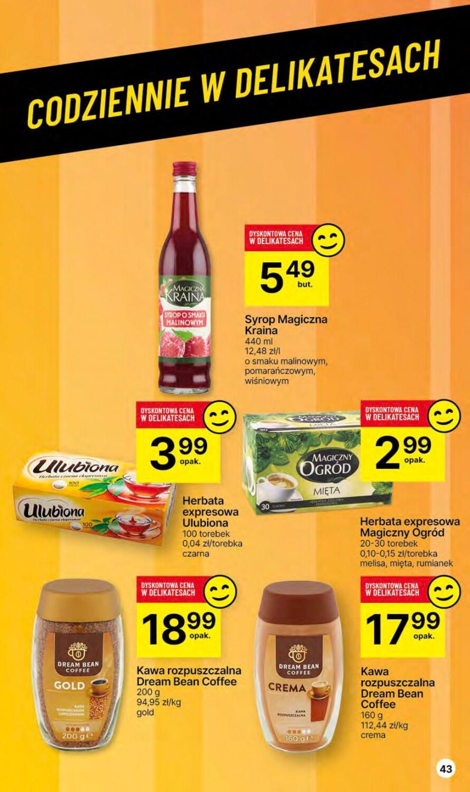 Gazetka promocyjna Delikatesy Centrum str. 43