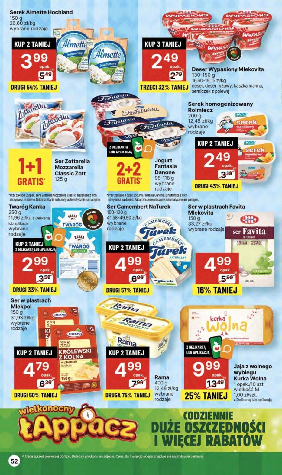 Gazetka promocyjna Delikatesy Centrum str. 52