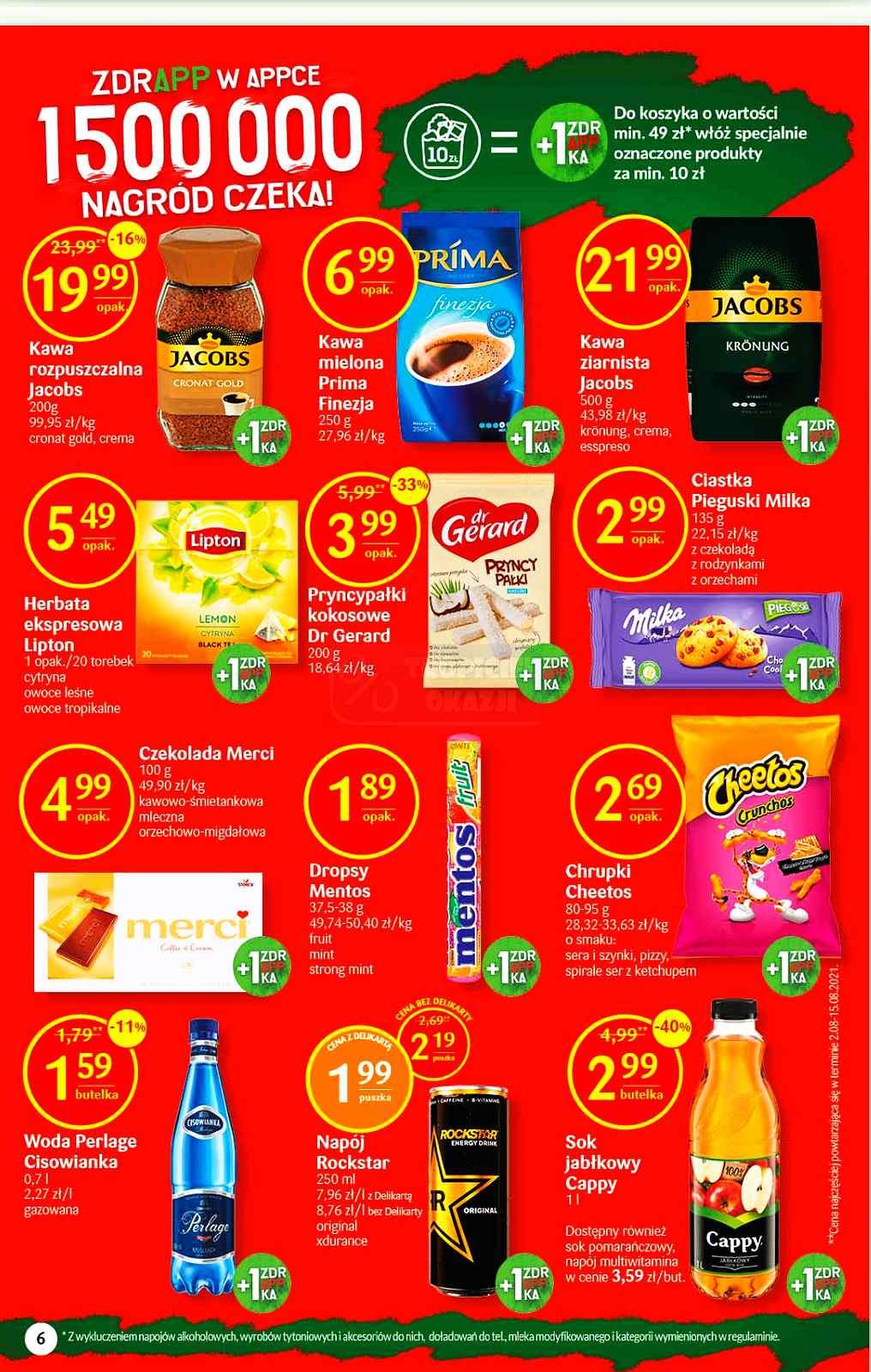 Gazetka promocyjna Delikatesy Centrum str. 6