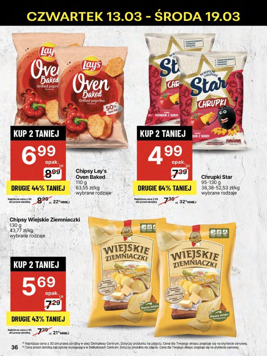 Gazetka promocyjna Delikatesy Centrum str. 36
