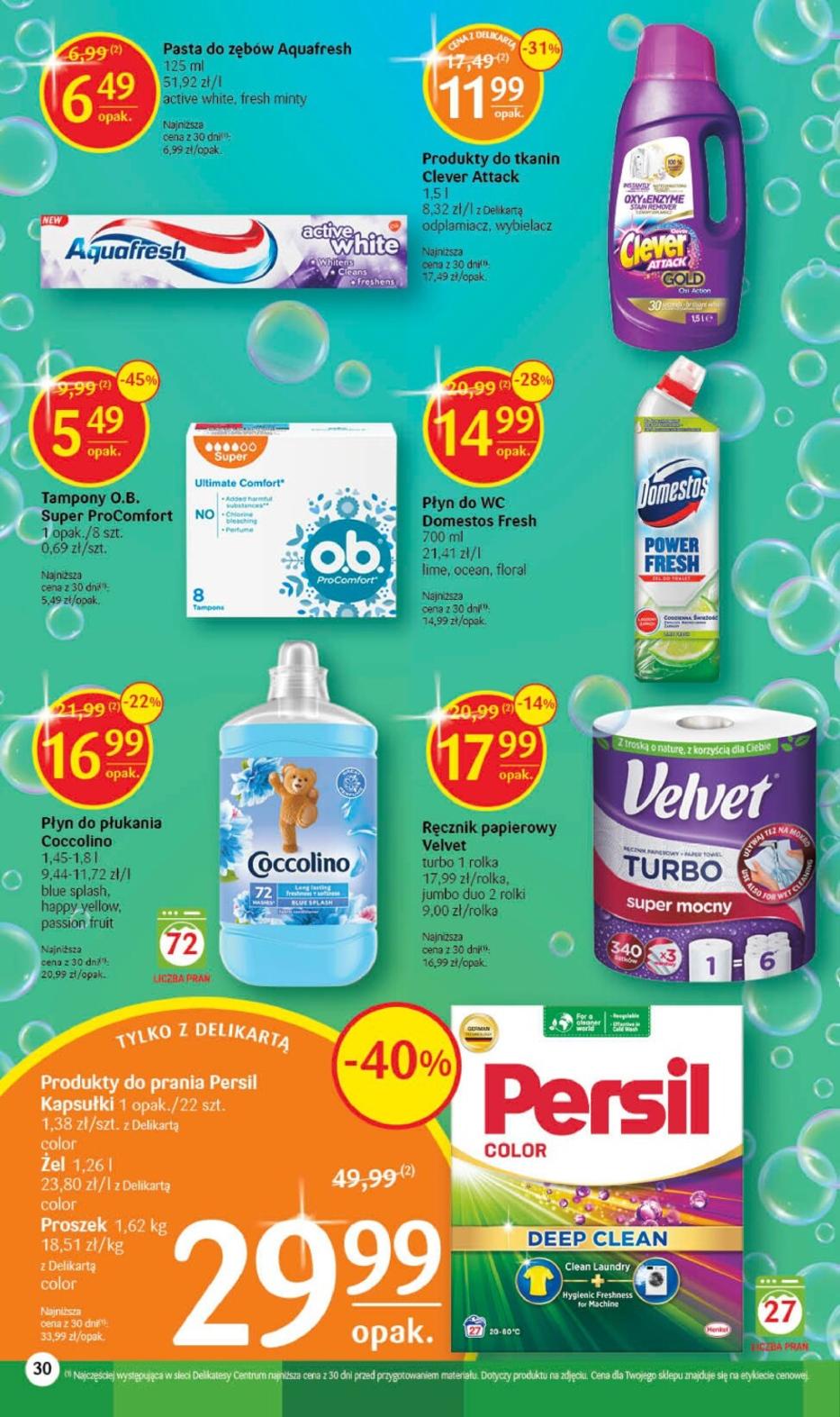 Gazetka promocyjna Delikatesy Centrum str. 30