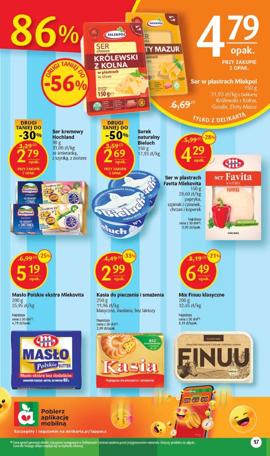 Gazetka promocyjna Delikatesy Centrum str. 17