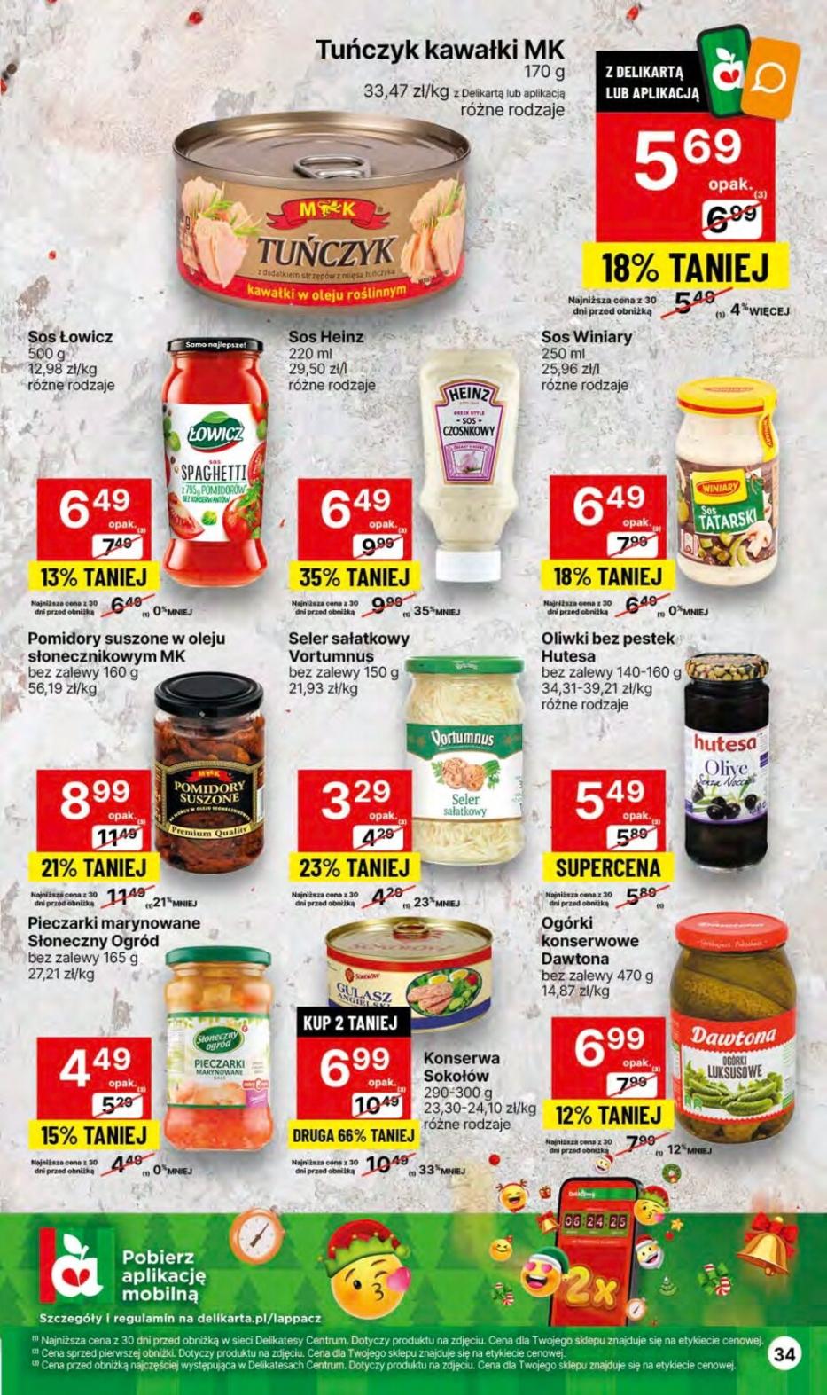 Gazetka promocyjna Delikatesy Centrum str. 34