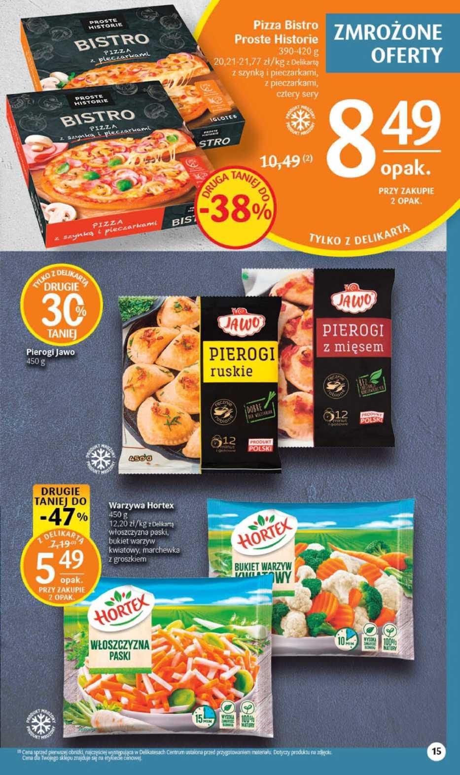 Gazetka promocyjna Delikatesy Centrum str. 15