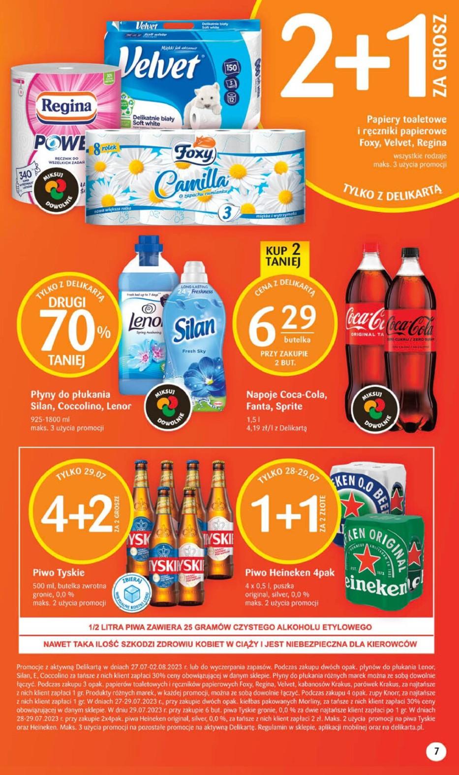 Gazetka promocyjna Delikatesy Centrum str. 7