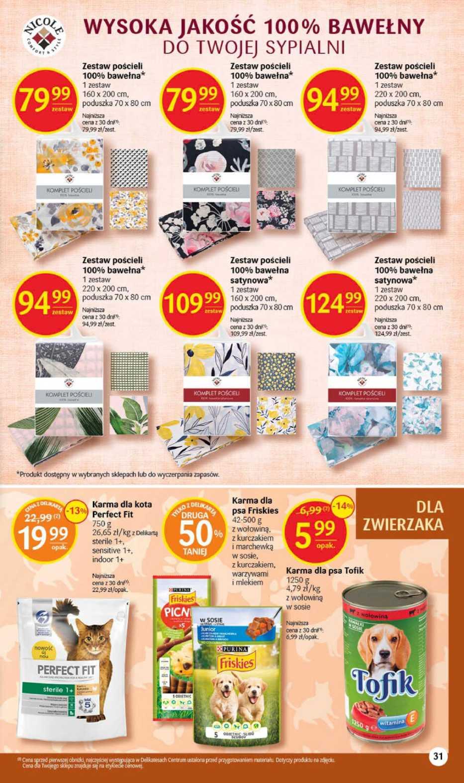 Gazetka promocyjna Delikatesy Centrum str. 31