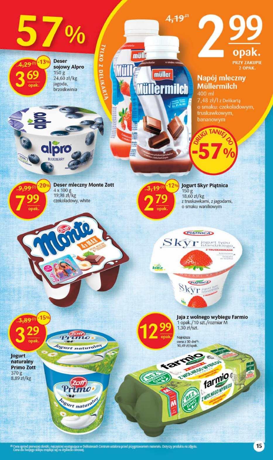 Gazetka promocyjna Delikatesy Centrum str. 15