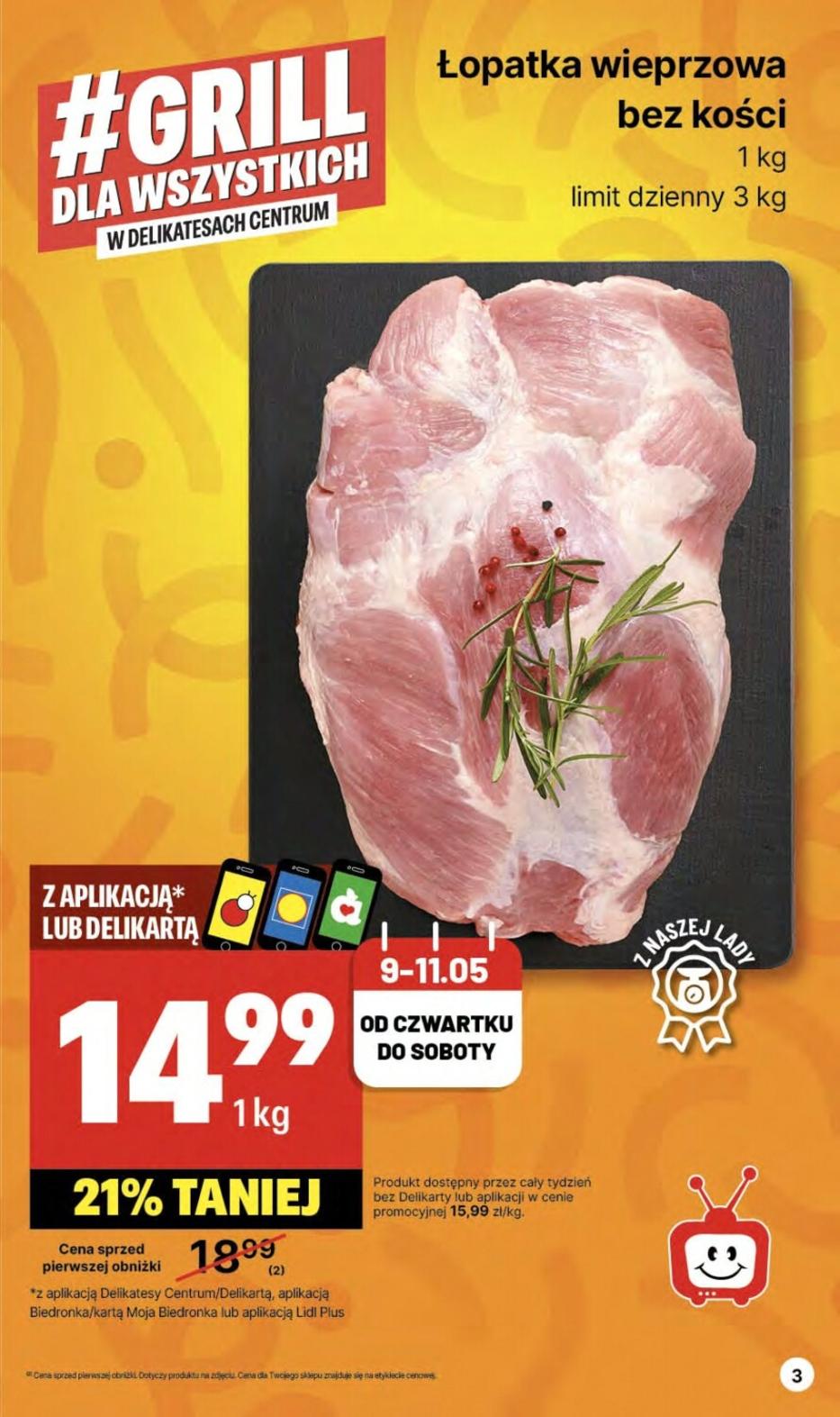 Gazetka promocyjna Delikatesy Centrum str. 3