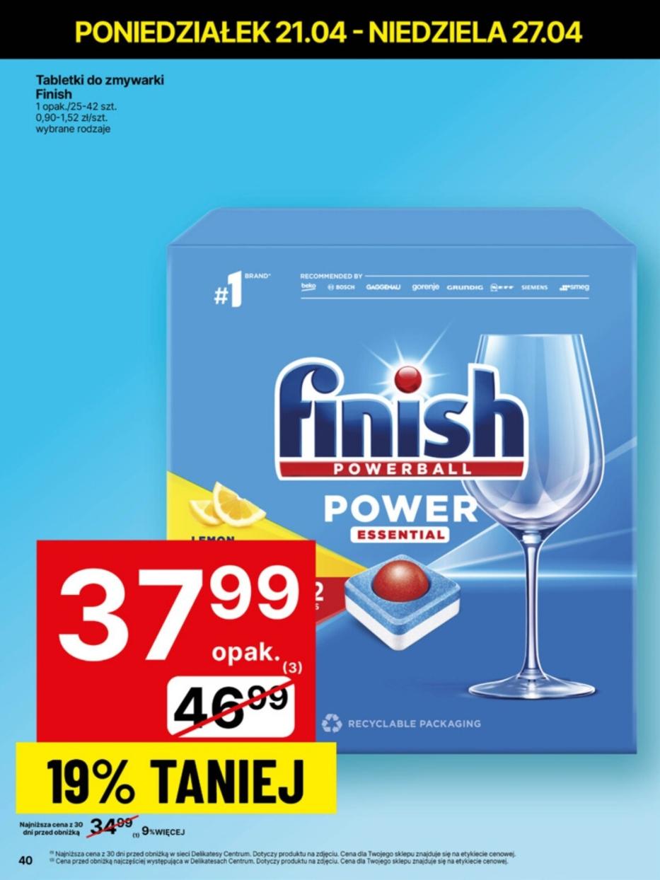 Gazetka promocyjna Delikatesy Centrum str. 40