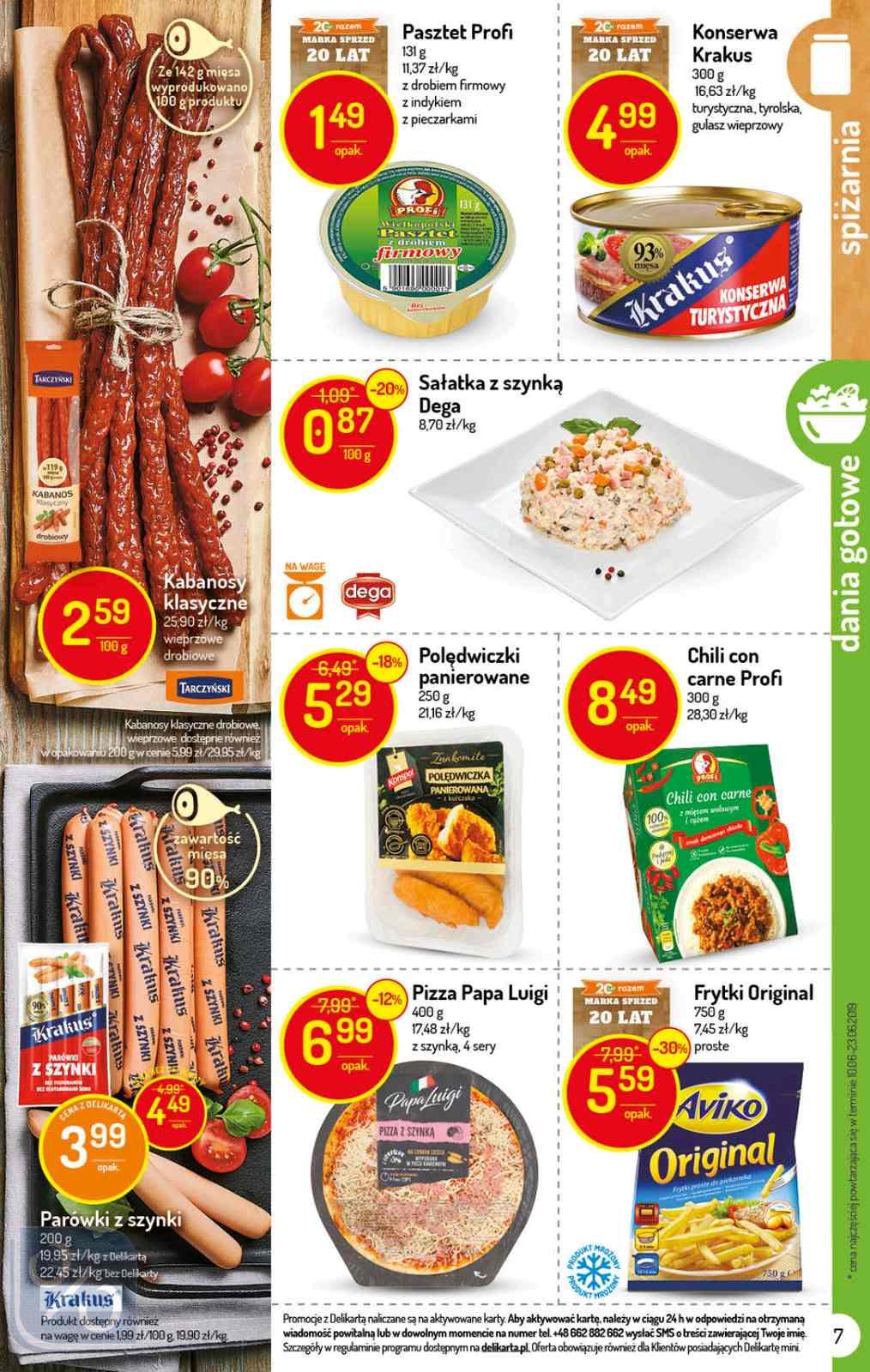 Gazetka promocyjna Delikatesy Centrum str. 7