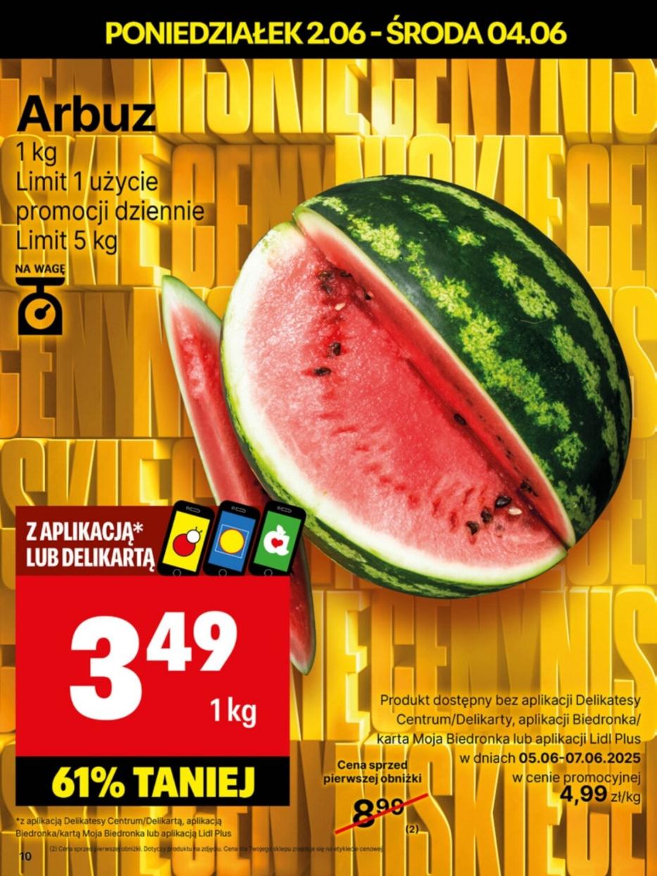 Gazetka promocyjna Delikatesy Centrum str. 10