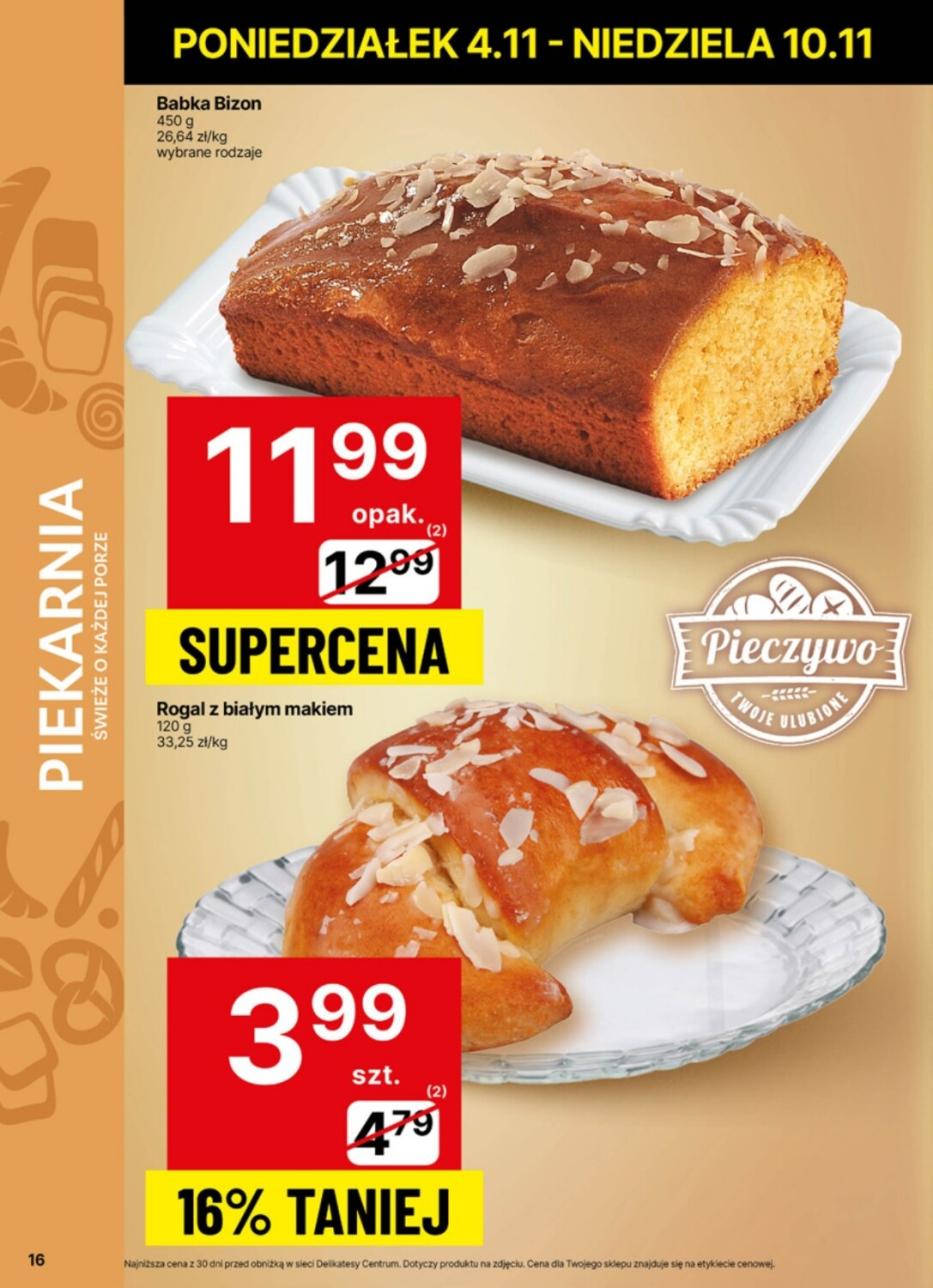 Gazetka promocyjna Delikatesy Centrum str. 16