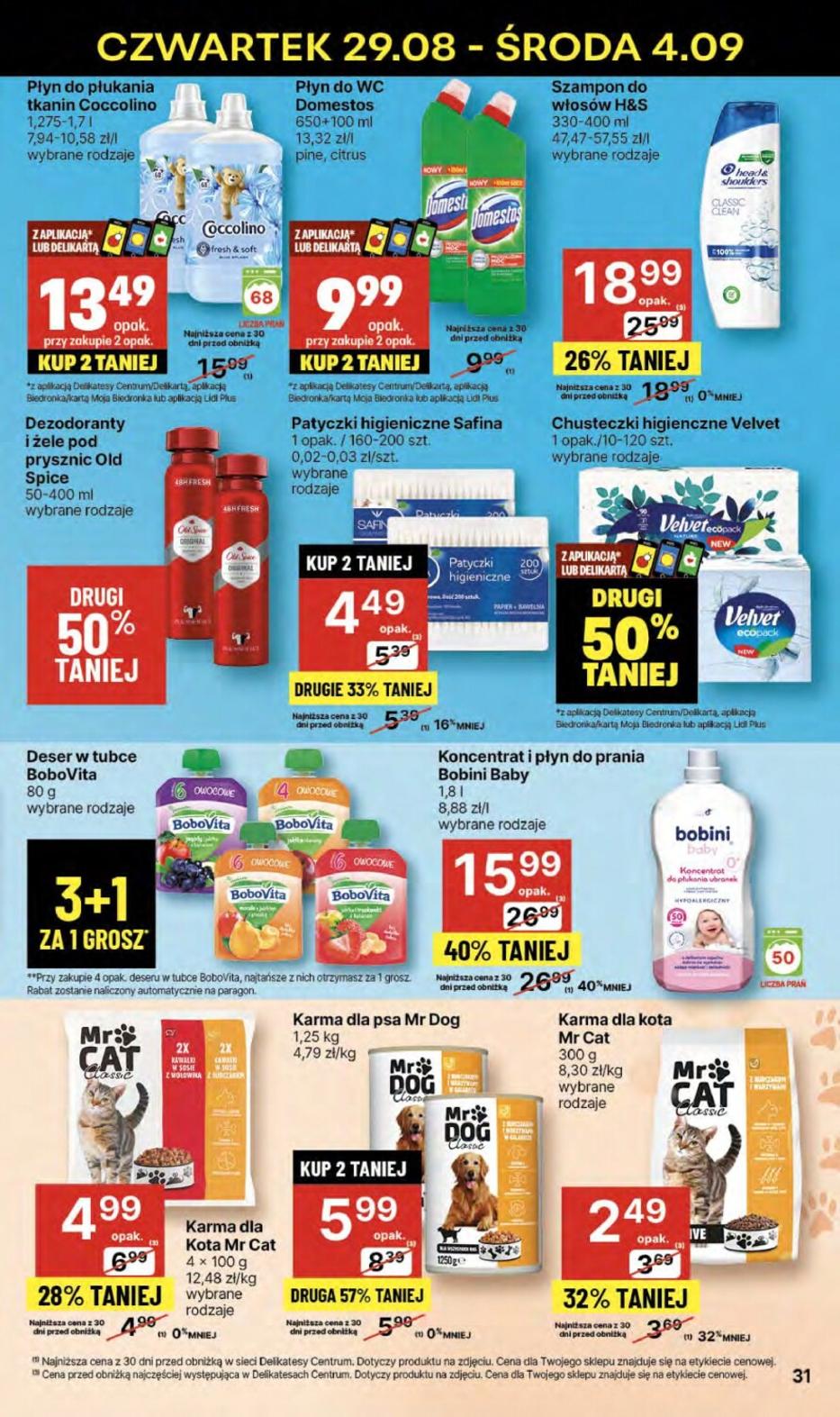 Gazetka promocyjna Delikatesy Centrum str. 31