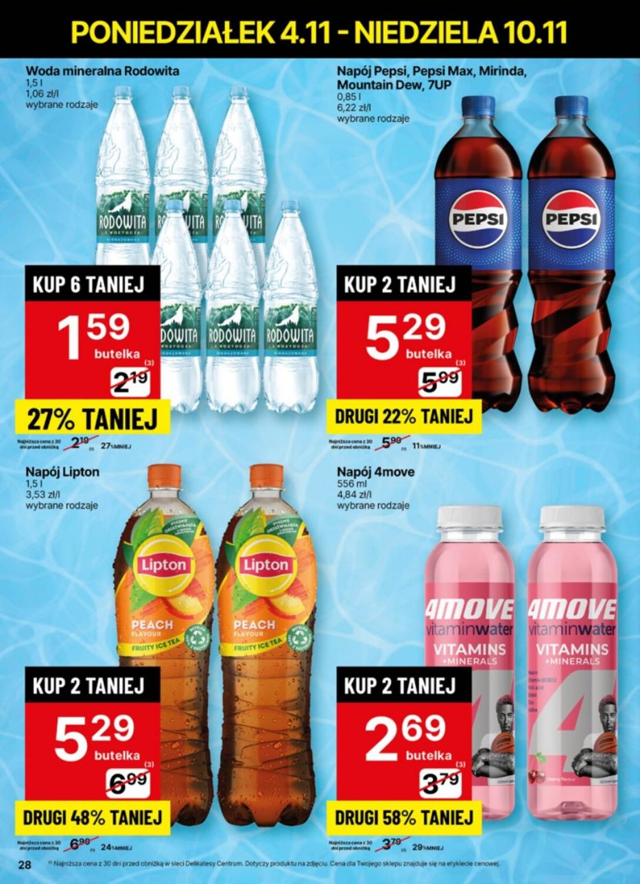 Gazetka promocyjna Delikatesy Centrum str. 28