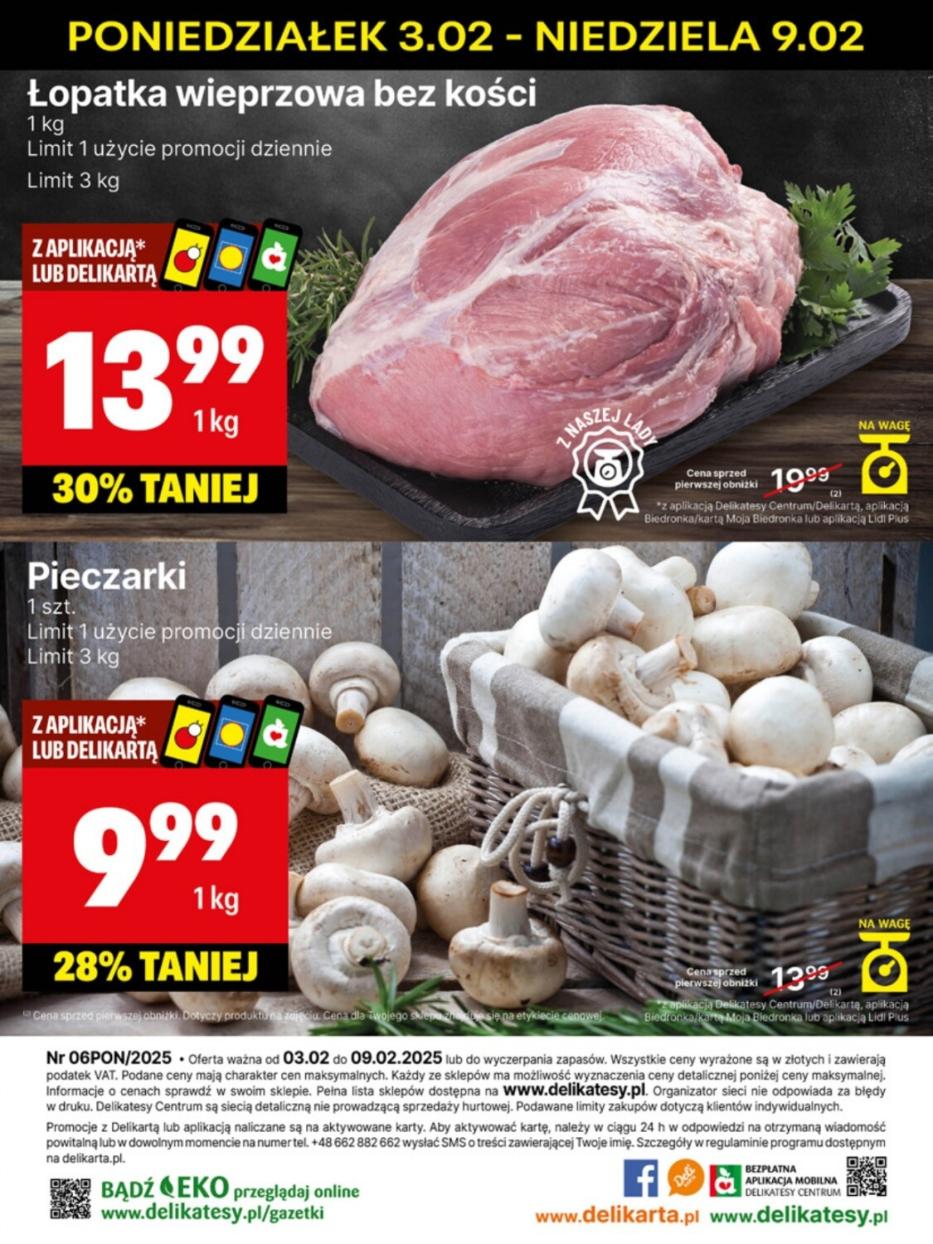 Gazetka promocyjna Delikatesy Centrum str. 40