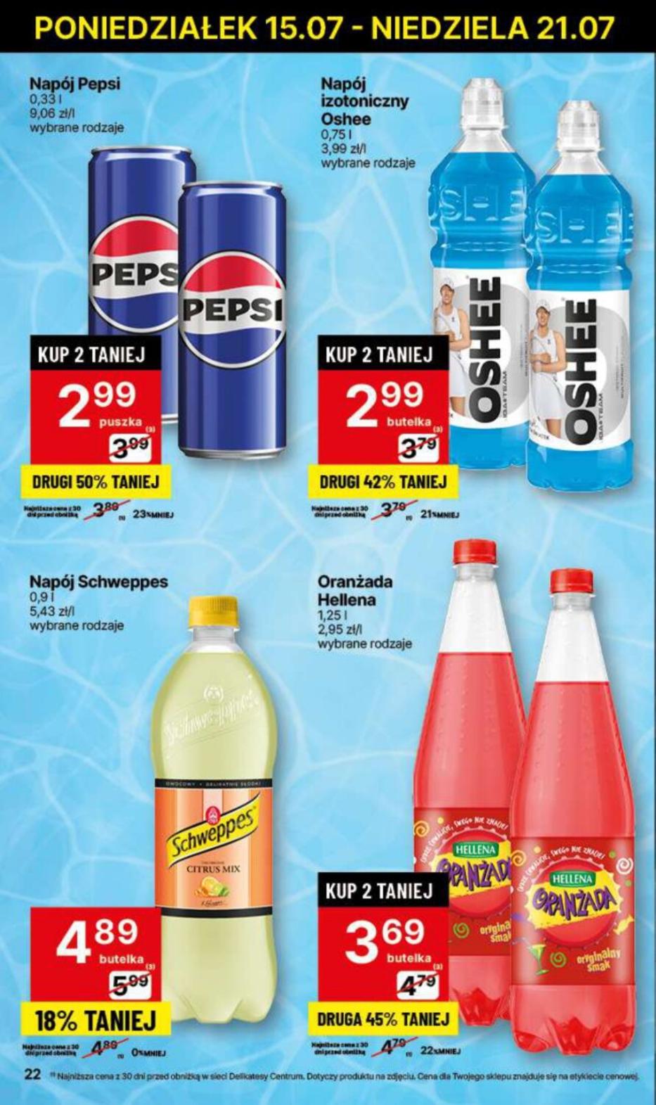 Gazetka promocyjna Delikatesy Centrum str. 22