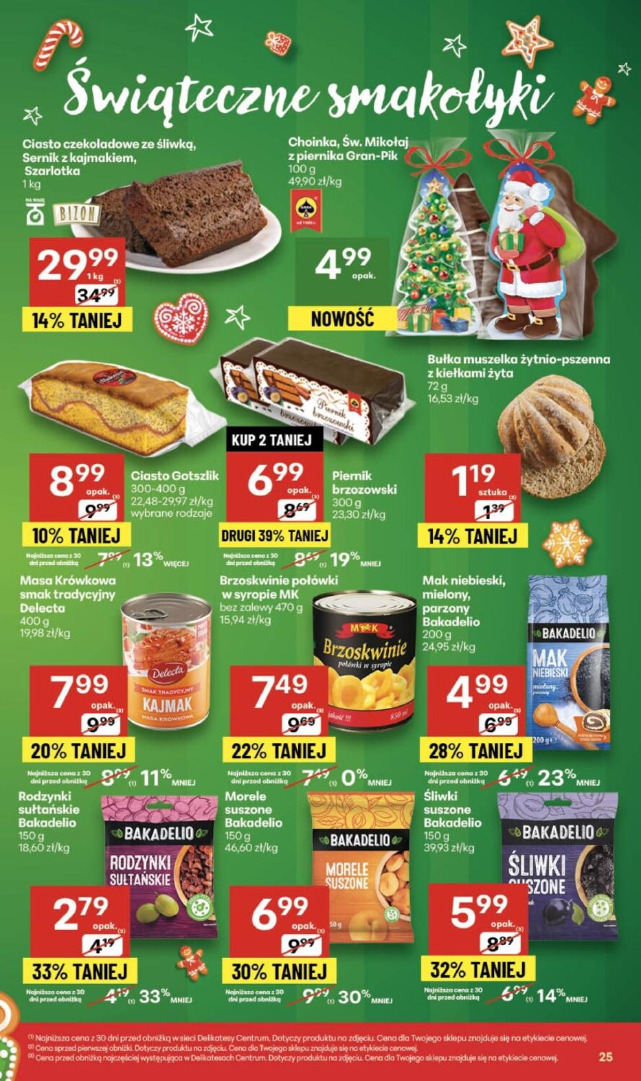 Gazetka promocyjna Delikatesy Centrum str. 25