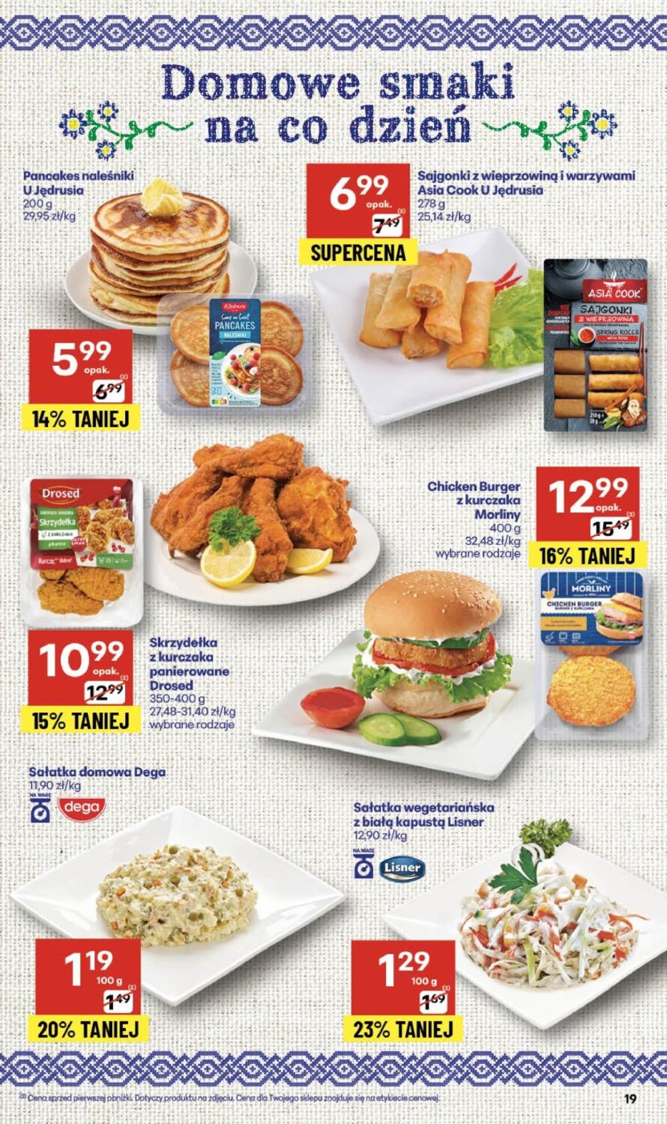 Gazetka promocyjna Delikatesy Centrum str. 19