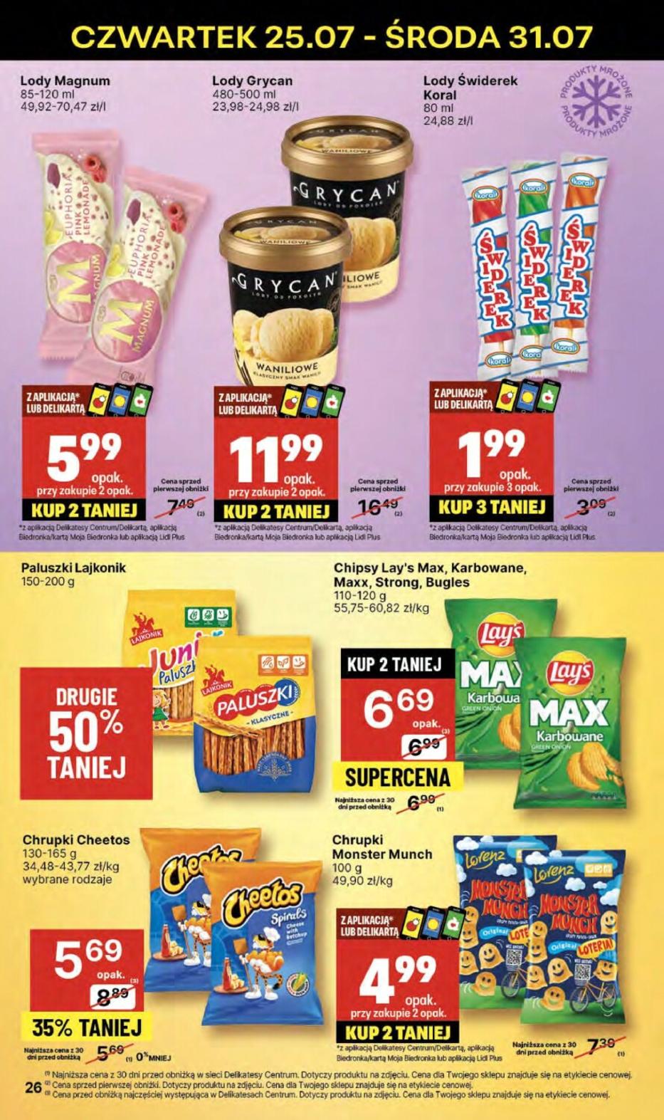 Gazetka promocyjna Delikatesy Centrum str. 26
