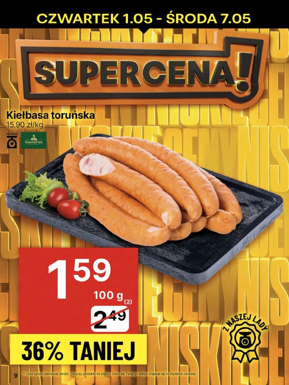 Gazetka promocyjna Delikatesy Centrum str. 9