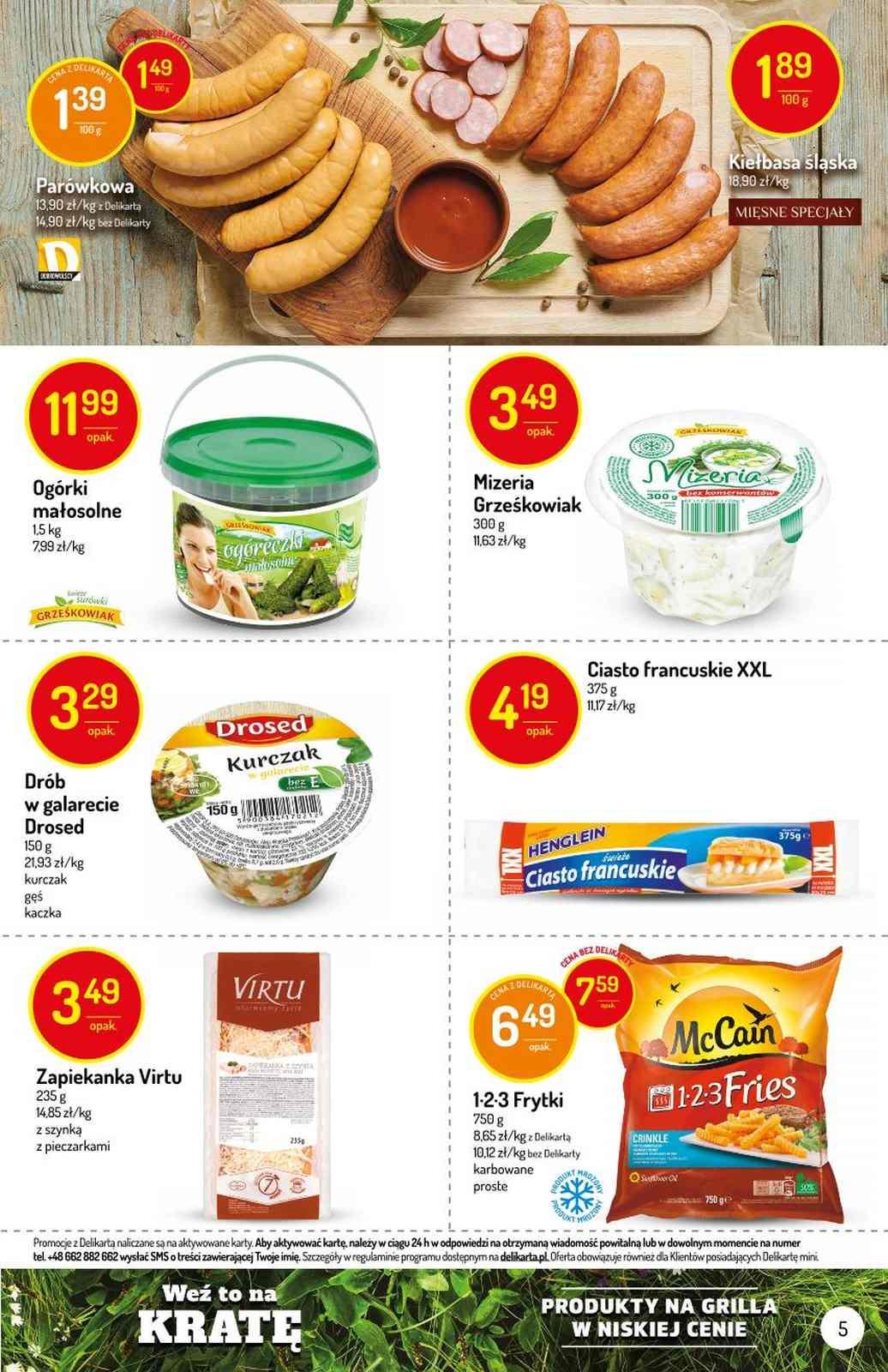 Gazetka promocyjna Delikatesy Centrum str. 5