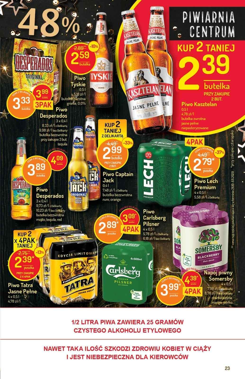 Gazetka promocyjna Delikatesy Centrum str. 23