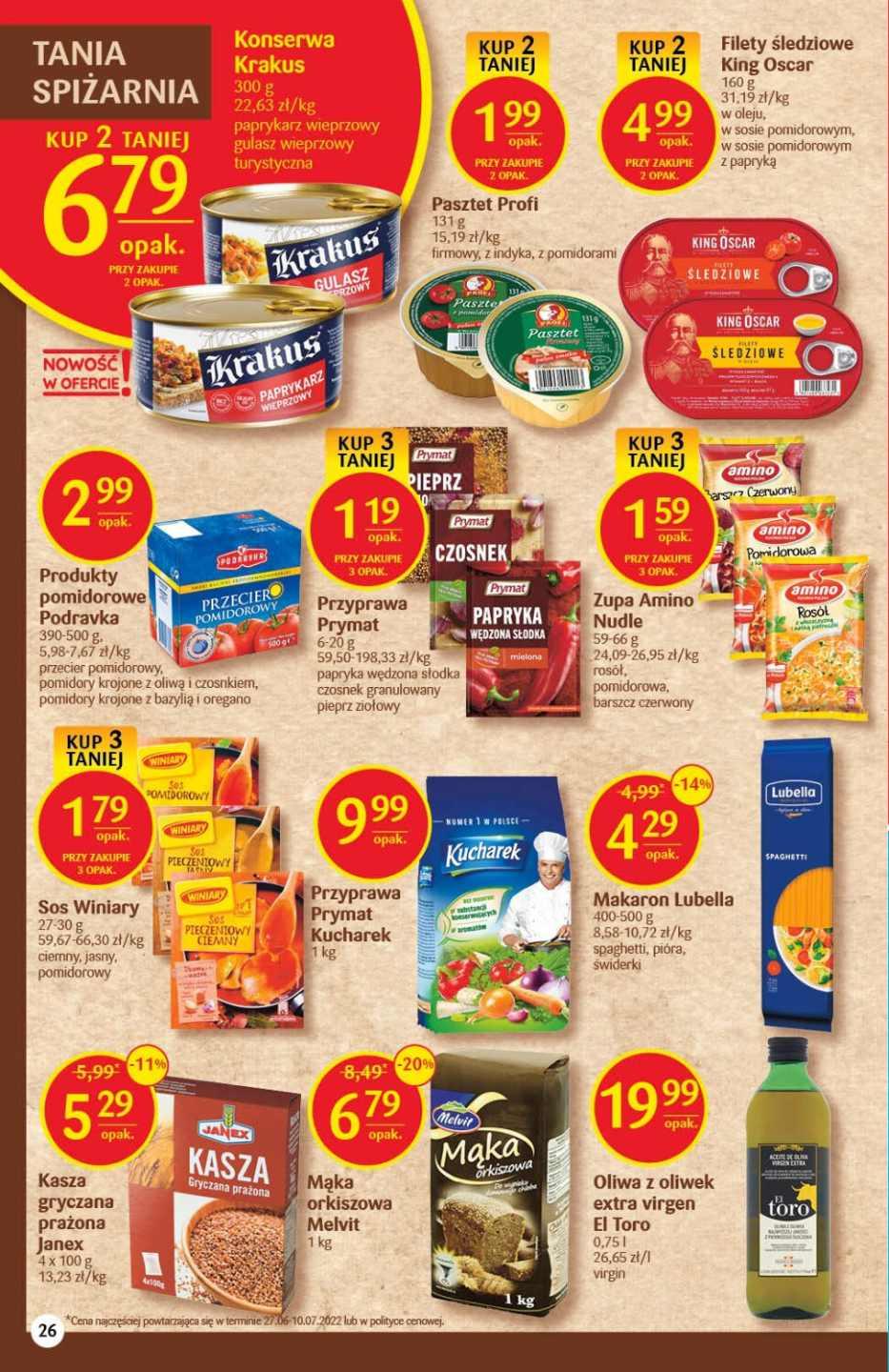 Gazetka promocyjna Delikatesy Centrum str. 26