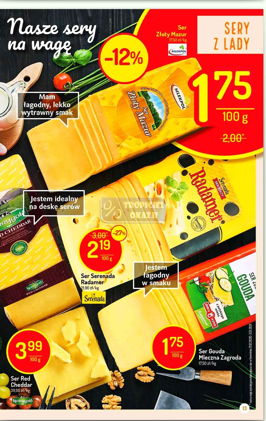 Gazetka promocyjna Delikatesy Centrum str. 13