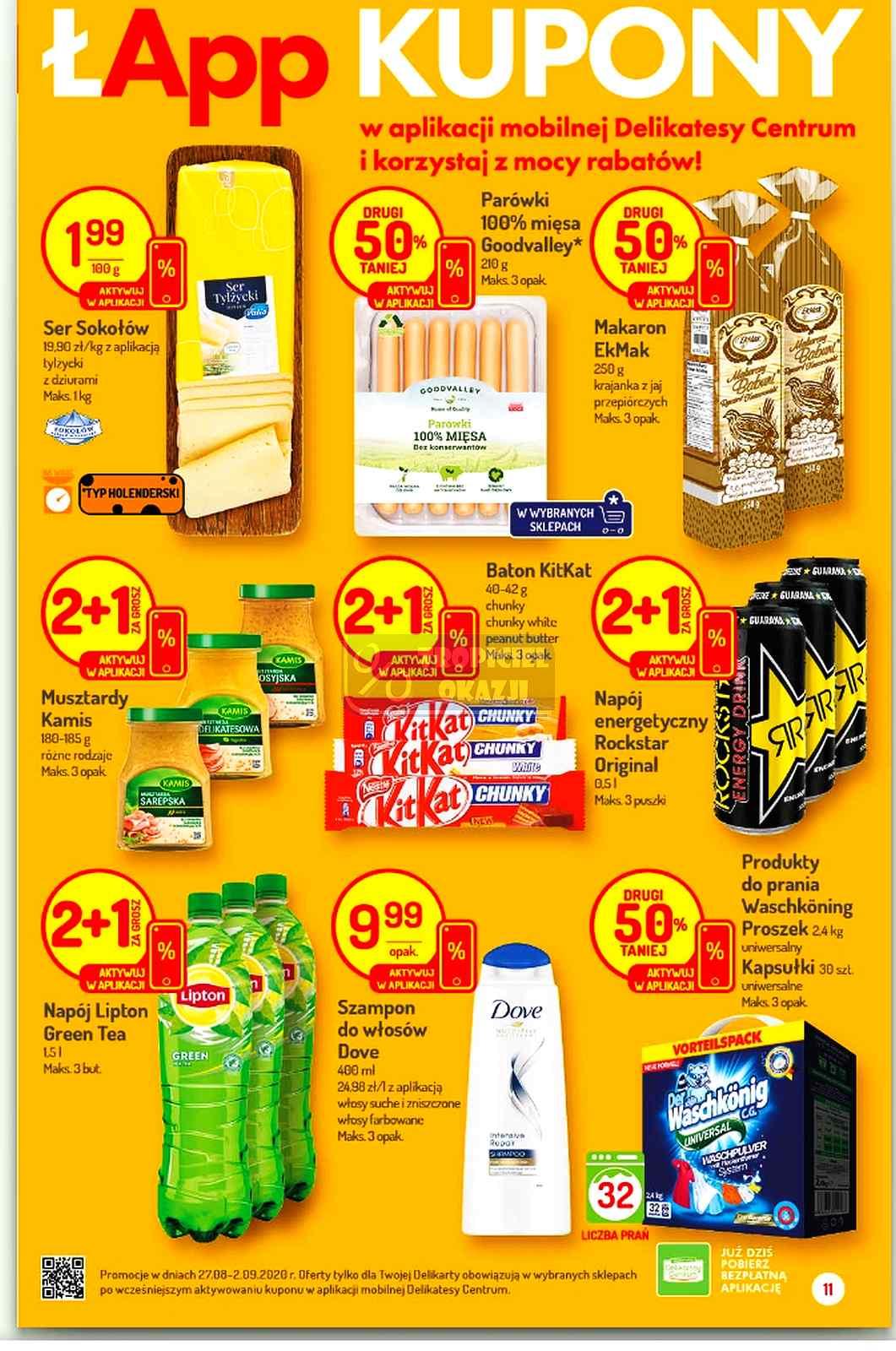 Gazetka promocyjna Delikatesy Centrum str. 11