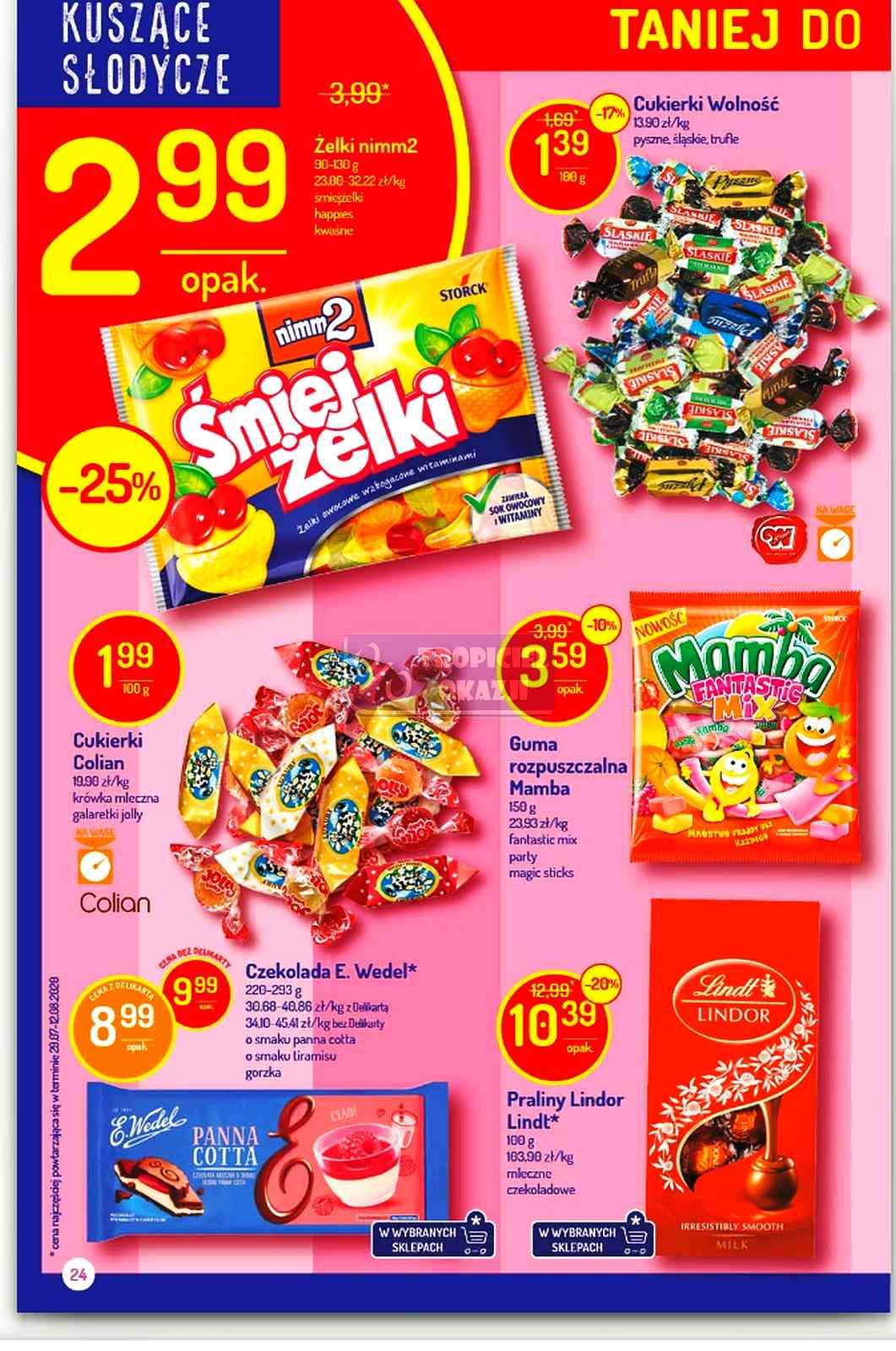 Gazetka promocyjna Delikatesy Centrum str. 24